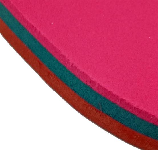 Preview: GESTANZTE SOHLE mit Form 6 aus PRYX PRELIGHT TRIO 3 - 20 mm