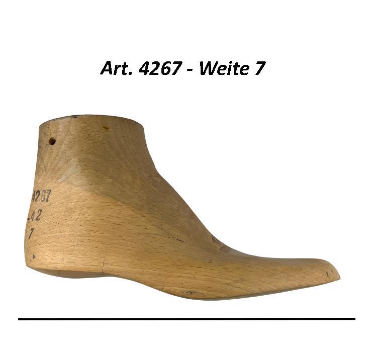 Modell 4267 Weite 7 Stumpf mit Vorfuß