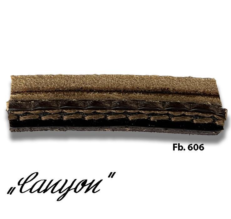 RAHMEN Canyon mit schwarze Naht