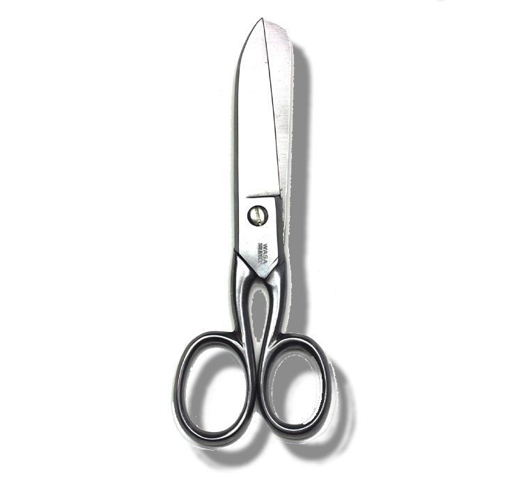 OBERLEDERSCHEREN BREIT GERADE  20 CM