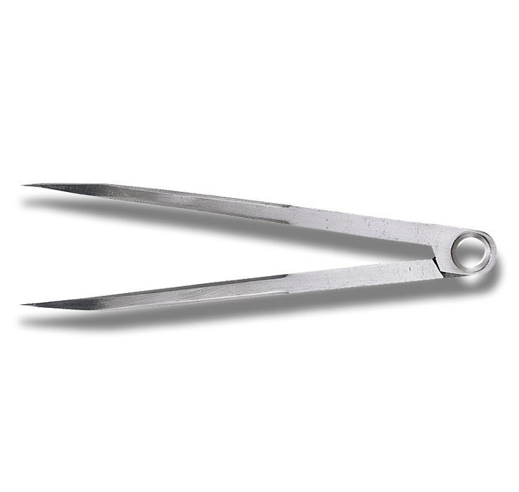 ZIRKEL EINFACH (SPITZZIRKEL) 15 CM