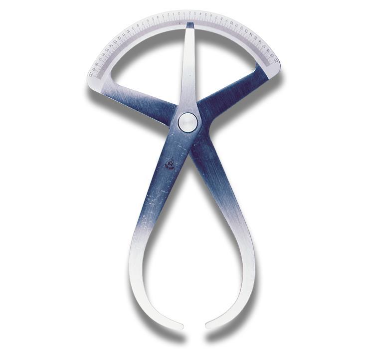 TASTERZIRKEL 200 mm Edelstahl gebürstet