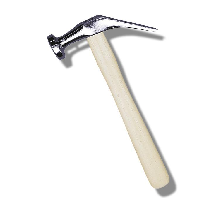 SCHUHMACHERHAMMER vernickelt, leicht, 290 g