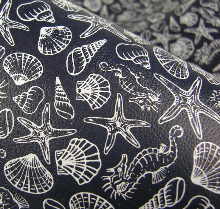 CARONANI CANGOO frutti di mare weiß auf blau