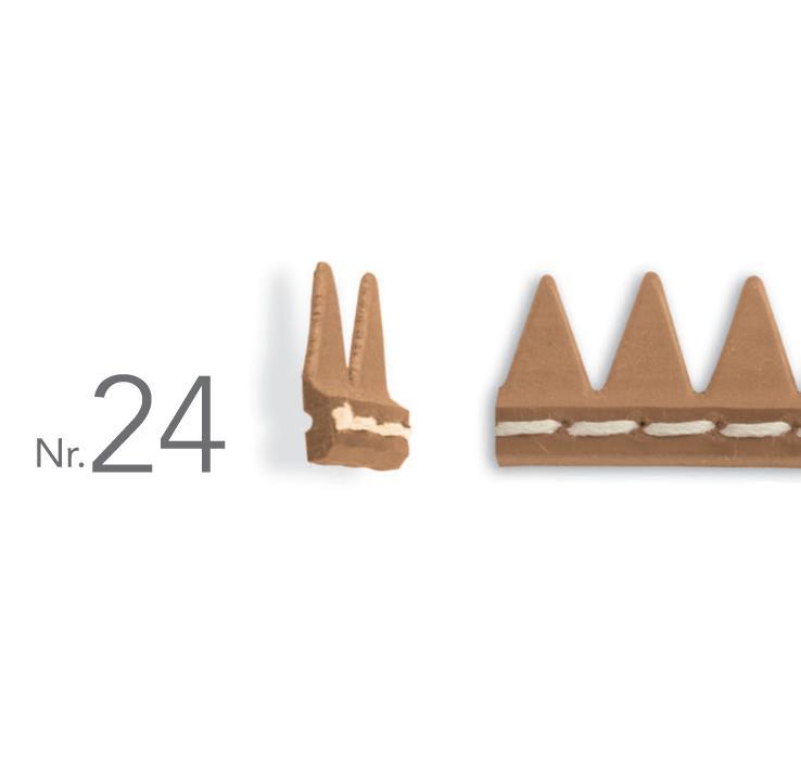 GUMMIRAHMEN NR 24 MIT NAHT
