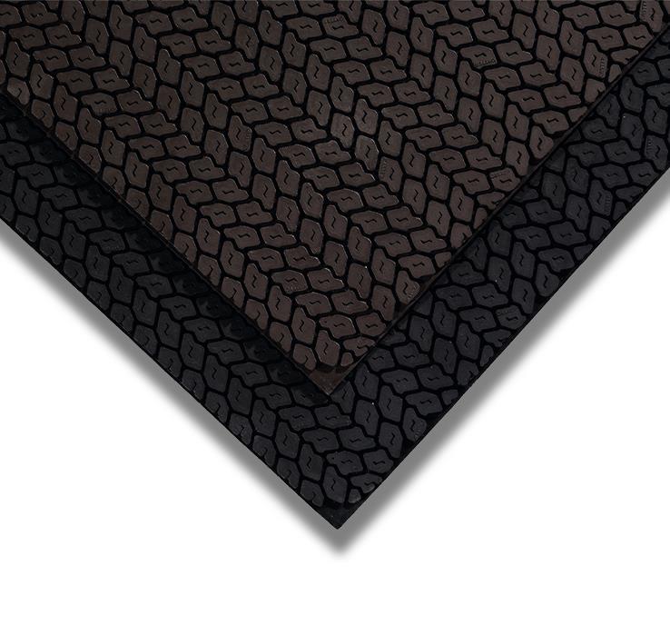 REIFENPROFIL-SOHLENPLATTEN 850 X 1250 X 5 MM