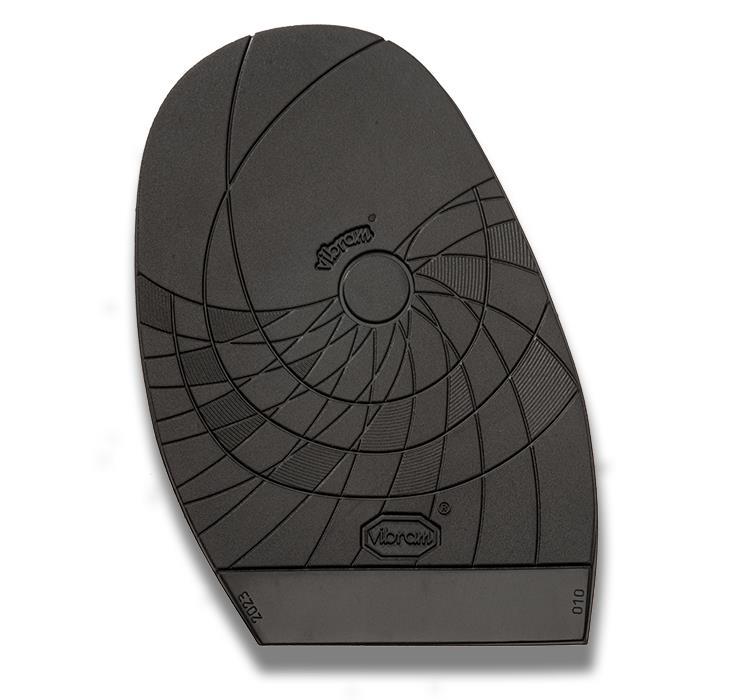 VIBRAM HALBSOHLEN 2023 WELLNESS SCHWARZ