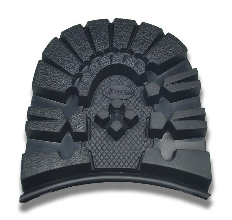VIBRAM ABSÄTZE 1104 BACKPACKING SCHWARZ