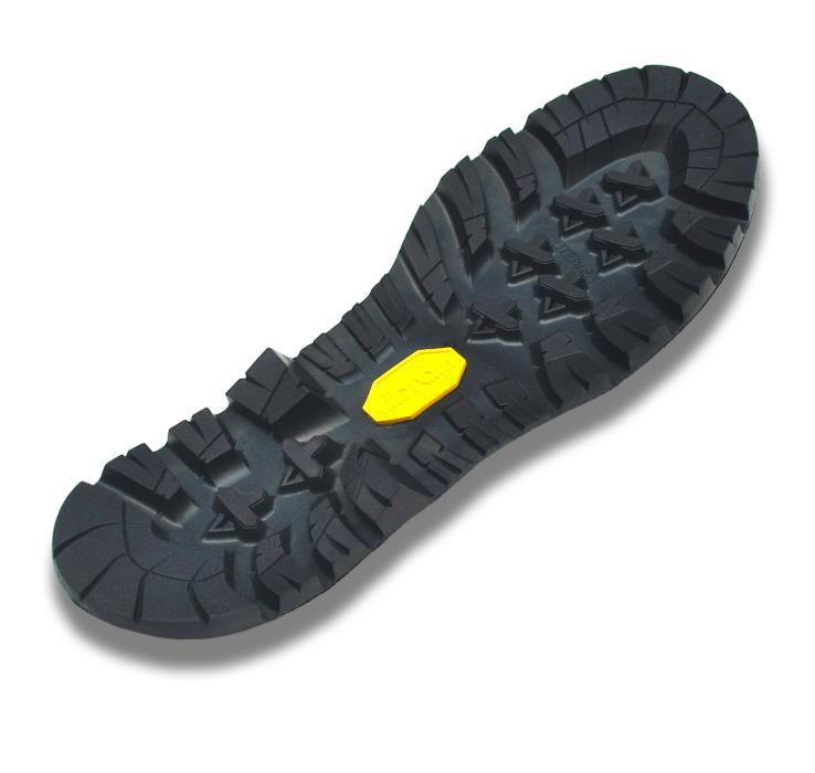 VIBRAM FLACHSOHLEN LB046 SCHWARZ