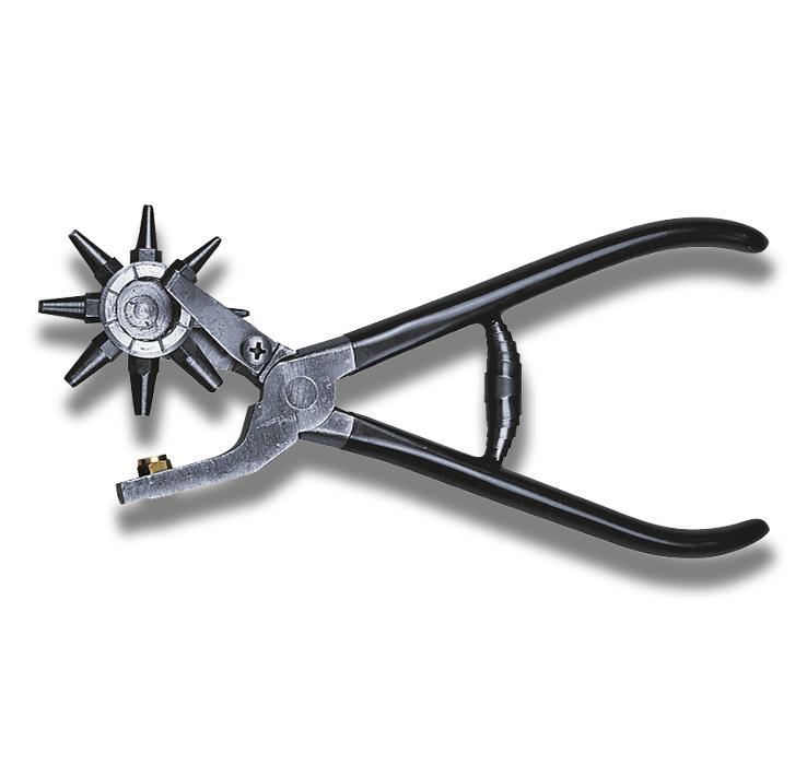 REVOLVERLOCHZANGE MIT 6 PFEIFEN