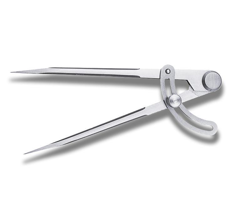 BOGENZIRKEL (SPITZZIRKEL MIT STELLBOGEN) 20 CM