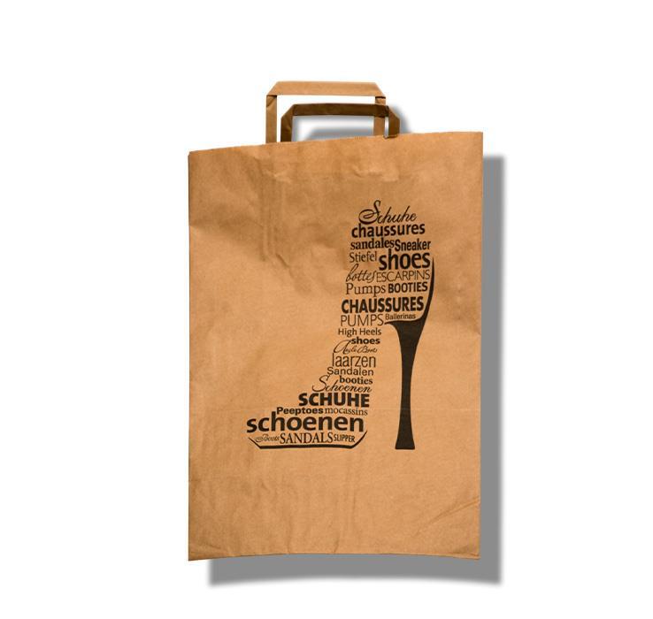 PAPIER TRAGETASCHEN MIT DRUCK KT A 250 ST