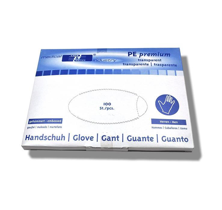 PE EINMALHANDSCHUHE BOX A 100 STÜCK