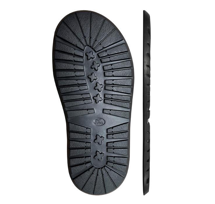 COMMANDO Langsohle 10 mm schwarz