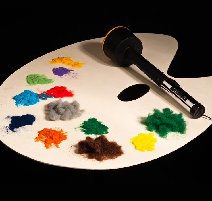 SKINTEX Flockmaterial 6 mm - 1 kg