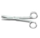 CHIRURGISCHE SCHERE, gebogen, 14 cm