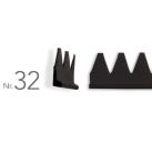 GUMMIRAHMEN NR 32