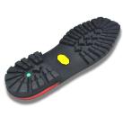 VIBRAM LANGSOHLEN 1230 SASS MAOR SCHWARZ/ROT